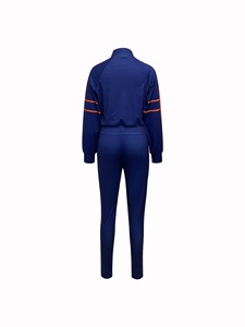 เสื้อคอปกแขนยาวพิมพ์ลายสำหรับผู้หญิงและกางเกงกีฬาชุดลำลอง 2 ชิ้นแฟชั่น - Product Image 5