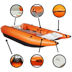 Bateau de pêche gonflable zodiaque en PVC ou Hypalon, de couleur et de taille personnalisées, à vendre - Product Image 6