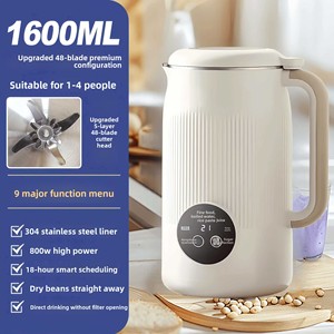 Descuento para Compradores Tempranos: Máquina para Leche de Soya Doméstica, Molinillo de Café <span class=keywords><strong>Moulinex</strong></span>, Licuadora, Preparador de Leche de Soya Automático - Product Image 3