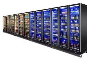 Refrigerador de exhibición vertical comercial de <span class=keywords><strong>Coca</strong></span> Pepsi-<span class=keywords><strong>Cola</strong></span> de venta directa de fábrica - Product Image 4