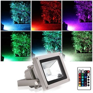 Thay Đổi Màu Không Thấm Nước RGB LED Flood Light 10W CE <span class=keywords><strong>ROHS</strong></span> - Product Image 5