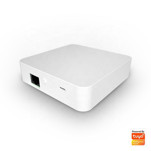 Tuya Zigbee Wired Gateway Smart Life Iot Gateway Support Google Home & Alexa & Ifttt Zigbee Hub Smart Gateway