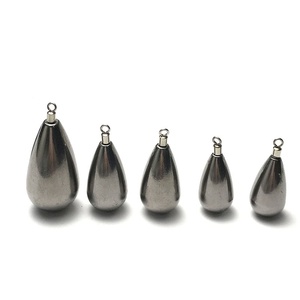 Poids de pêche en tungstène Tear Drop <span class=keywords><strong>Shot</strong></span> pour la pêche en eau salée et en rivière Plombs de qualité supérieure - Product Image 1
