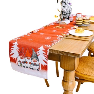 YQ-155 <span class=keywords><strong>Camino</strong></span> <span class=keywords><strong>de</strong></span> <span class=keywords><strong>Mesa</strong></span> y Manteles Individuales con Diseño <span class=keywords><strong>de</strong></span> Gnomos Navideños en Lino y <span class=keywords><strong>Fieltro</strong></span>, Estilo Moderno para Decoración <span class=keywords><strong>de</strong></span> <span class=keywords><strong>Mesa</strong></span> <span class=keywords><strong>de</strong></span> Comedor - Product Image 5