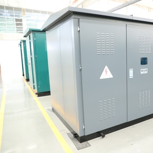 Container ngoài trời trạm biến áp nhỏ gọn máy biến áp điện nhôm xây dựng để phân phối điện ISO chứng nhận - Product Image 5