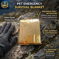 Couverture Thermique Réfléchissante Ultra Légère pour Camping, Randonnée, Marathon et Urgences