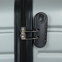 Vente en gros Logo personnalisé Ensemble de valises de voyage PC Valise à roulettes avec roulettes Ensembles de bagages à main