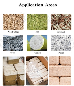 Machine automatique à briquettes biomasse Presse à briquettes économie d'énergie Machine à briqueter les copeaux de bois - Product Image 6