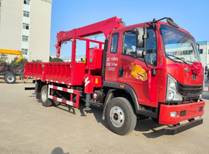 Suministro de fábrica SINOTRUK HOWO Mate Grúa multifuncional 6X4 montada en camión de 12 toneladas con plataforma de perforación, bomba de motor y capacidad de elevación de 28t - Product Image 3