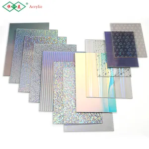 0.5mm 1.5mm 2.5mm Colored Flexible Acrylic Board Plate Pmma Extruded Laminate Acrylic Sheets