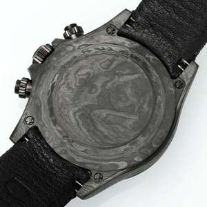 Montre de luxe pour homme en fibre de carbone creuse avec mouvement mécanique ETA Tourbillon, calendrier perpétuel, cadran à aiguilles 40 mm, bracelet en nylon, style Hip Hop - Product Image 5