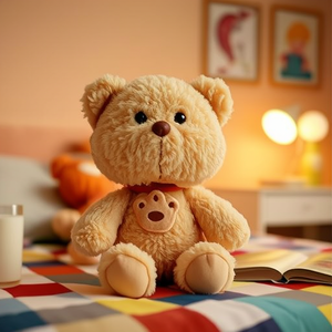 Orsacchiotto di Peluche Super Morbido, Regalo per Bambini, Charm per Borsa da Ragazza, Portachiavi Mini, Accessori per 8-13 Anni - Product Image 1