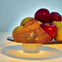 Veilleuse LED créative imprimée en 3D Lampe champignon mignonne Ornements décoratifs Lampe Cadeau pour enfants