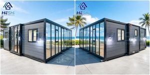 Casa Contenedor Prefabricada Expandible de 20, 30 y 40 Pies, con Clasificación de Resistencia al Fuego B1, EPS de 75 mm, Garantía de 25 Años, para Zonas Costeras, 3 Dormitorios, 2 Baños, Diseño Moderno y Plegable - Product Image 3
