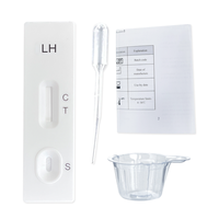 Accueil Bandelettes d'ovulation LH auto-vérifiables Détection rapide des tests, de l'ovulation et de la grossesse Kit de prédiction Manuel CE en plastique