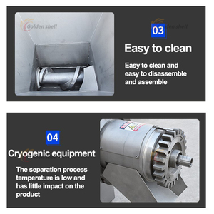 Machine industrielle <span class=keywords><strong>de</strong></span> récupération <span class=keywords><strong>de</strong></span> viande pour la viande <span class=keywords><strong>de</strong></span> poulet, la viande <span class=keywords><strong>de</strong></span> poulet à os souple et la pâte <span class=keywords><strong>de</strong></span> viande, utilisée dans la production <span class=keywords><strong>de</strong></span> saucisses, <span class=keywords><strong>de</strong></span> boulettes <span class=keywords><strong>de</strong></span> viande et <span class=keywords><strong>de</strong></span> hamburgers - Product Image 5