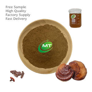 Бесплатный образец, лучшая цена, органический 98% экстракт гриба Рейши оптом, порошок Ганодермы Лусидум - Product Image 1