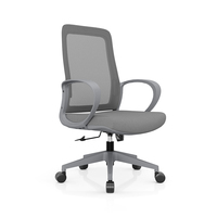 Milieu Du Dos Support Lombaire Fauteuil Visiteur Personnel De Travail Exécutif Ergonomique Chaise De Bureau