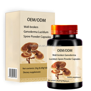 Özelleştirilebilir Gıda Takviyeleri Bağışıklık Destekleyici Ganoderma Lucidum Tozu Kapsülleri Diyet Takviyeleri İçin - Product Image 3