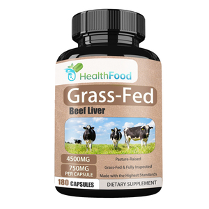 Factory Direct Grass-Fed Capsules with Bovine Liver Strengthen <b>Your</b> Immunity Grow Support Collagen Synthesis Capsules - Product Image 1