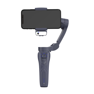 F12 AI 3 Axis Gimbal Stabilizer Foldable Handheld Phone <strong>Holder</strong> 3D App Equipment for Live Streaming Fill Light <strong>Handy</strong> Face - Product Image 1