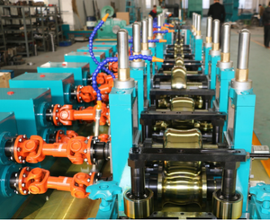 JCX Pipa Baja Tahan Karat Mesin Pembentuk Gulungan Lasan, Mesin untuk Membuat Tabung Persegi untuk Dijual - Product Image 1