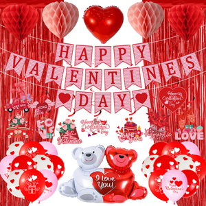 Nhà Máy Bán Hàng Trực Tiếp Là Tình Yêu Của Tôi Xoáy Vòng Hoa Trái Tim Treo Xoáy Đảng Tường Valentine Của Ngày Trang Trí Thiết Lập - Product Image 3