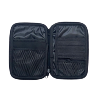 Porta Pasaportes con Logotipo Personalizado, Cartera de Viaje Personalizada, Organizador de Documentos para Viajes de Negocios y al Aeropuerto