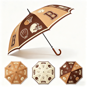 Paraguas Automatico Strong Fiberglass <b>Windproof</b> Waterproof Sports Style Single Layer Custom Golf <b>Umbrella</b> With Logo Printing - Product Image 3