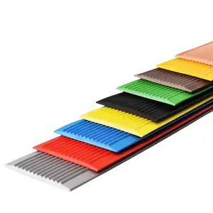 An toàn Non-Slip bước cạnh hồ sơ PVC cầu thang nosing cho sàn vinyl