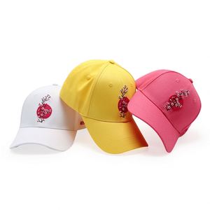 หมวกเบสบอลปักโลโก้คุณภาพสูงทรงโค้งแบบสปอร์ตสั่งทำได้ - Product Image 4