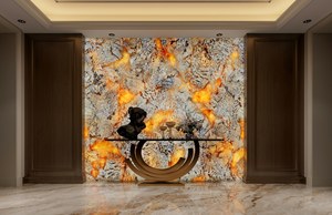 Pietra Sinterizzata ad Alta Densità ADELA 1200*2800mm 6mm Traslucida per Chioschi di Centri Commerciali, Pannelli Murali, Sale da Pranzo, Decorazione Moderna - Product Image 6