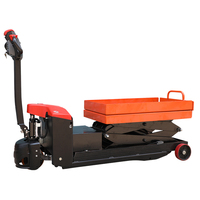 Table élévatrice à ciseaux électrique de 1500 kg |   Chariot élévateur mobile hydraulique, plateforme élévatrice portable pour entrepôt