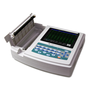 Appareil ECG <span class=keywords><strong>portable</strong></span> 12 canaux 12 dérivations avec écran tactile d'interprétation, impression thermique, batterie longue durée (jusqu'à 10 heures), certifié CE - Product Image 3
