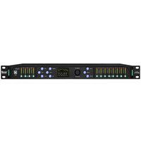Système de gestion de haut-parleurs de processeur audio professionnel A48S 96K avec FIR Auto EQ 4In8Out DSP Construction métallique