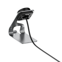 Eraysun câble de charge rapide pour montre intelligente Base de charge en acier inoxydable pour chargeurs de montre Garmin Venu3 Venu3s Vivo Active5