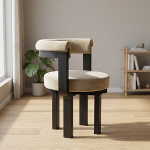 Chaise de salle à manger en bois tuftée, faite à la main, écologique et durable, pour la maison, le bar, l'appartement, l'hôtel, le restaurant - Vente en gros - Product Image 3