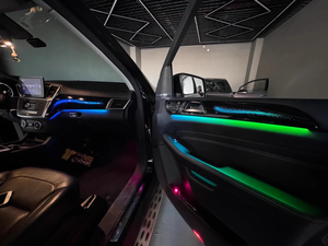 SJC 64 Color Galaxy Style Car Ambient Light pour <span class=keywords><strong>Mercedes</strong></span> Benz GLE/GLS/<span class=keywords><strong>GL</strong></span>/ML W166 X166 LHD, éclairage LED intérieur, barre lumineuse 12v, éclairage automobile - Product Image 5