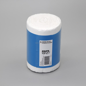 Black Trash Fold Custom Jumbo Black Ldpe <b>Biodegradable</b> Roll Manufacturers Black Plastic 39Gallon Garbage Bags 72L - Product Image 5