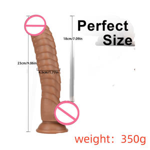 Mainan seks Anal Dildo besar Dildo hewan Dildo mawar dengan cangkir isap Penis besar untuk mainan seks wanita - Product Image 6