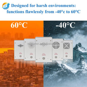 Système d'interphone GSM analogique mains libres à numérotation automatique avec fonction d'appel d'urgence SOS et compatibilité réseau PoE GSM - Product Image 3