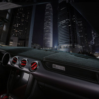 Polyester Armaturenbrett-Schutzmatte für Ford Ranger 2023