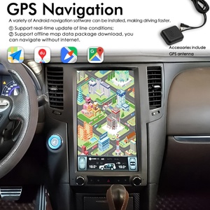Reproductor Multimedia para Auto con Pantalla IPS de 13.6 Pulgadas, GPS para Auto, Carplay para Infiniti FX30 FX35 FX37 FX50 2009 2016 QX70, Estéreo Android 11, Reproductor de Video - Product Image 6
