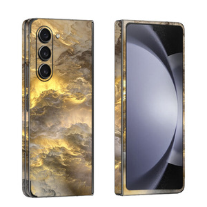 Funda Completa para Samsung Galaxy Z Fold5/Fold4, Diseño de Mármol, TPU y PC, Protección 360°, Sublimación con Paisajes Naturales - Product Image 1