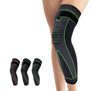 Genouillère de basketball personnalisée avec logo imprimé promotionnel, genouillère tricotée réglable pour joueur de volleyball, pour le sport - Product Image 1