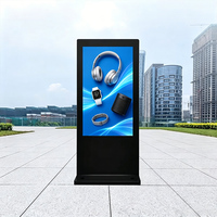 Señalización Digital, Pantalla de Menú para Autoservicio de 43, 55 y 65 Pulgadas para Exteriores, Pantalla Publicitaria para Restaurantes al Aire Libre