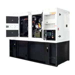 Generatore diesel silenzioso cummins trifase 110kw 135kva con interruttore di trasferimento automatico