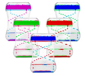 Jouets sensoriels pour enfants, apaisants et relaxants, pour l'<span class=keywords><strong>autisme</strong></span>, bulles d'huile, mouvement liquide, minuterie à bulles - Product Image 4