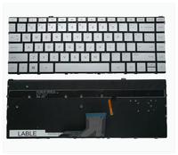 Bonne qualité clavier pour HP Specter X360 13-4000 13-4101DX 13-4103DX 13-4116DX 13T-4000 avec rétro-éclairage sans cadre