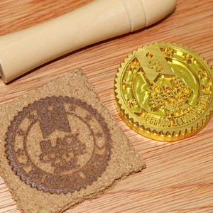 Fers à marquer personnalisés de 5 cm avec logo, montés sur perceuse, avec moules en laiton électriques et tampons en fer pour le bois - Product Image 5